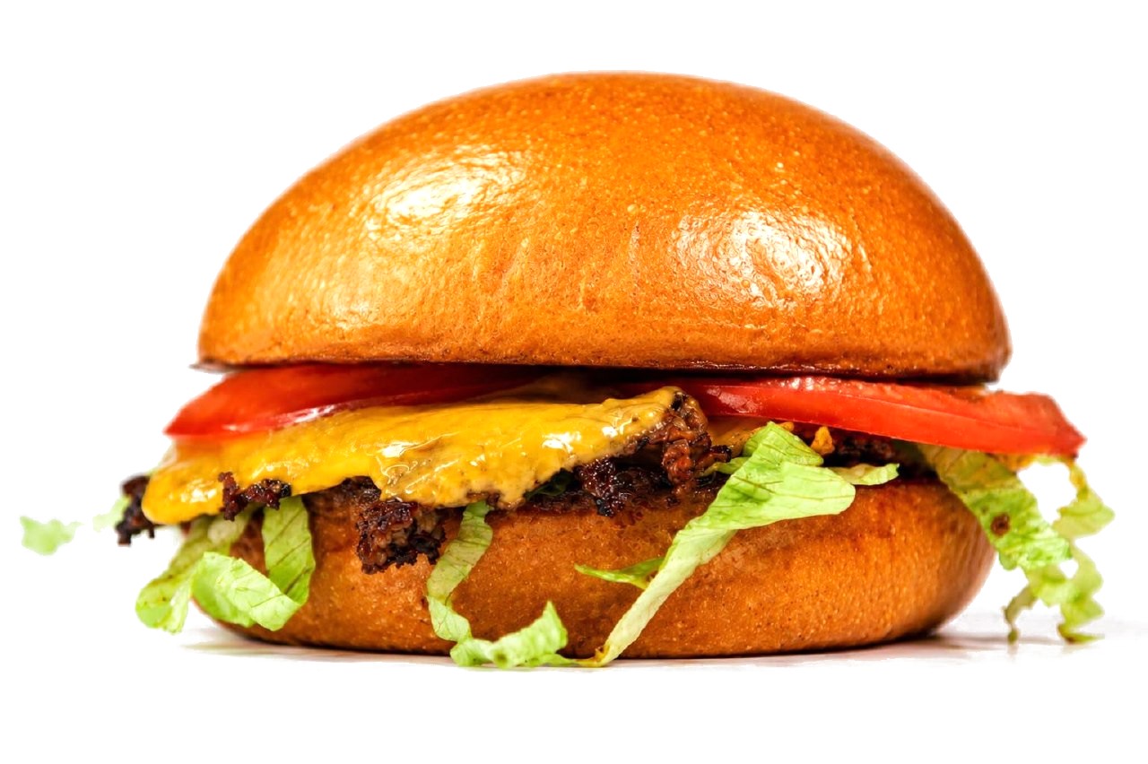 Bloom — lettuce, tomato, smash beef and American cheddar